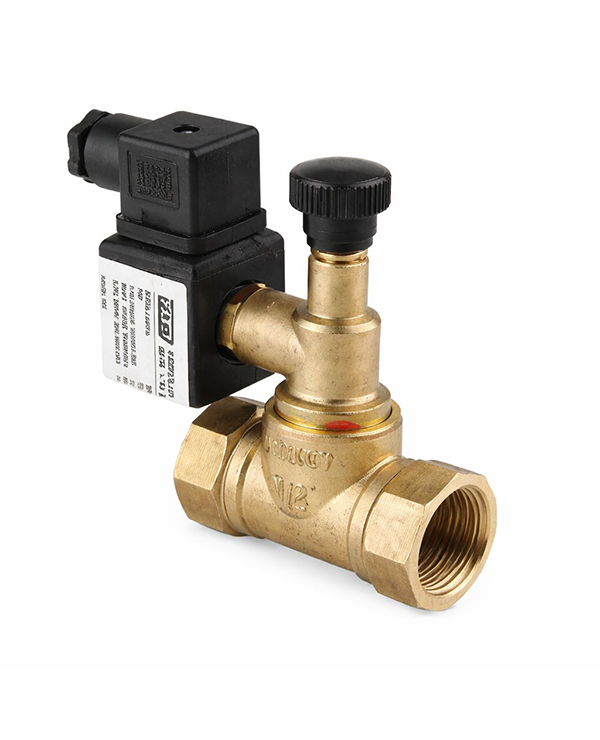 Selenoid Gaz Vanası El Kurmalı